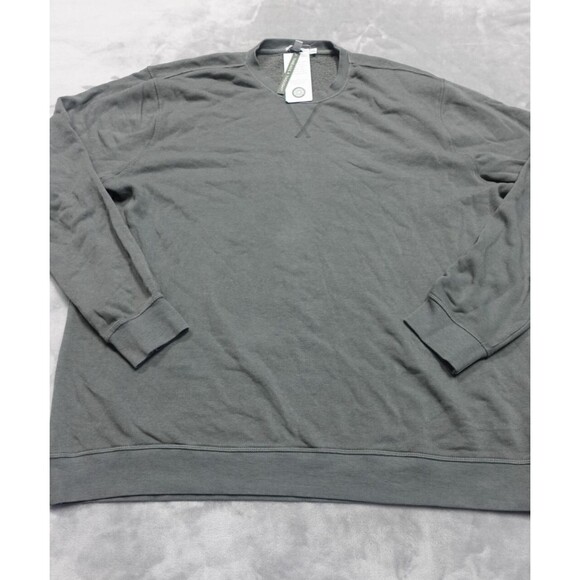 NWT Threads 4 Thought Men's XXL Sustainable Ethically Made Fleece Crew Sweater - Picture 1 of 6